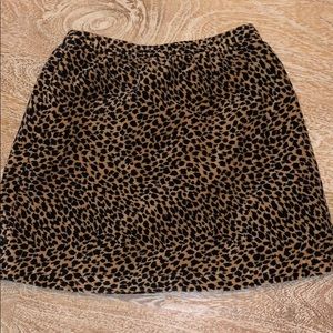 Gymboree leopard animal print skirt 4T